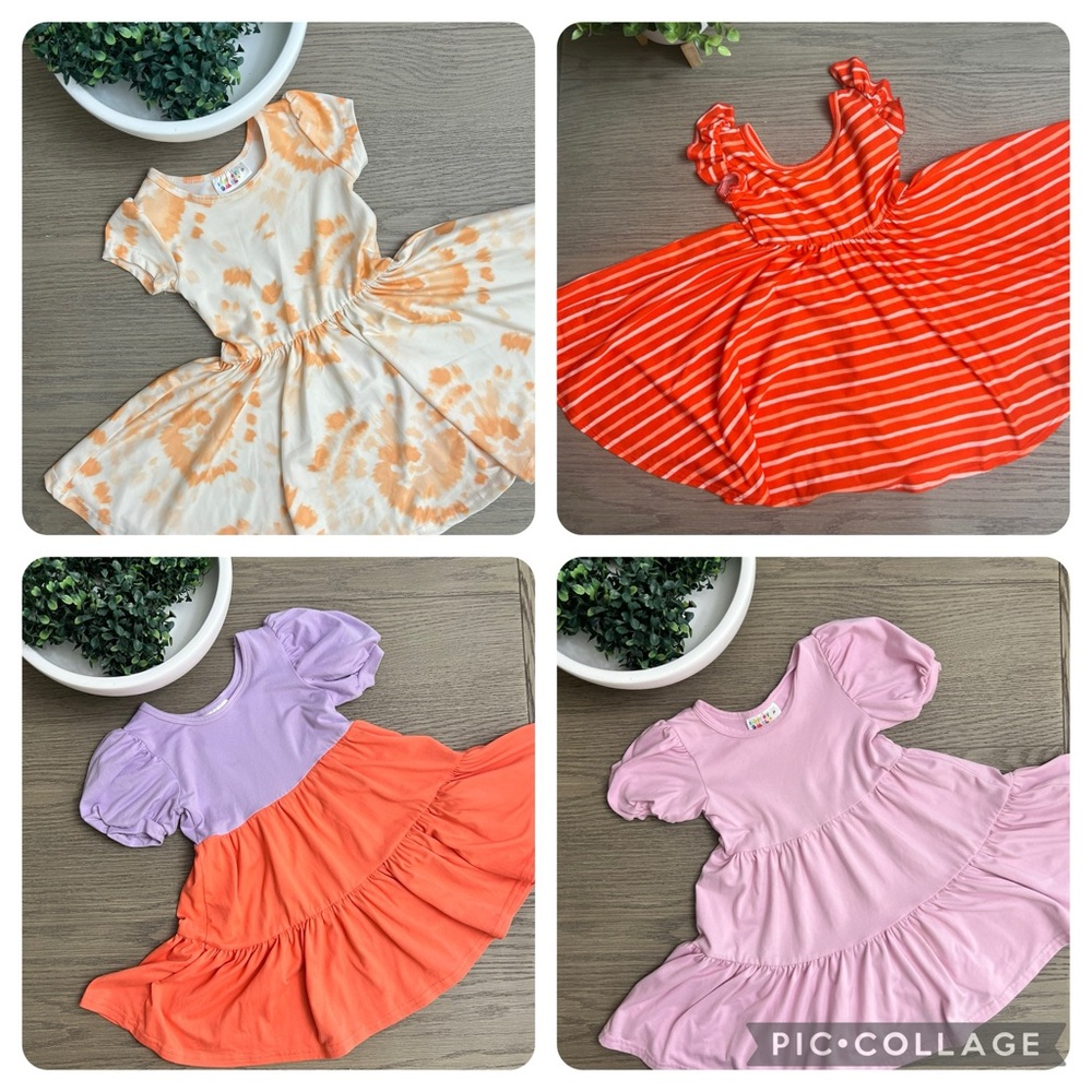 Bundle 2T Lot of 4 Dot Dot Smile dresses